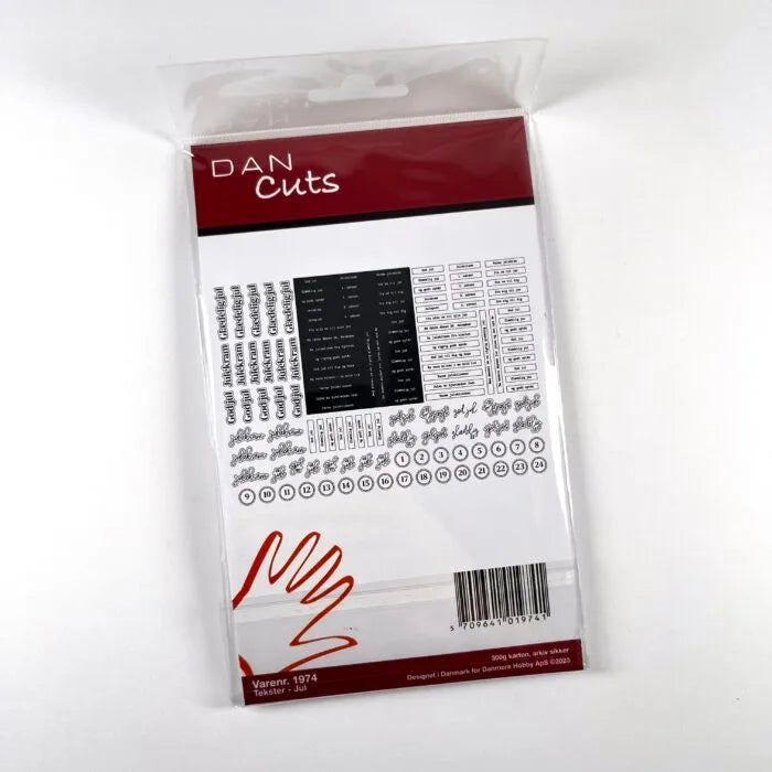 Dan Cuts “Tekster – Jul”