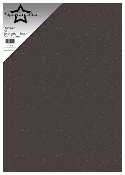 Paper Favourites Star Rain "Dark Coffee"