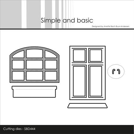 Simple and Basic die "Barn Window & Balcony Box"