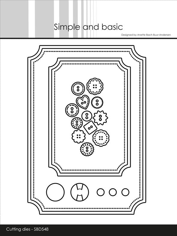 Simple and Basic die "A6/A7 - Reverse rounded corners"