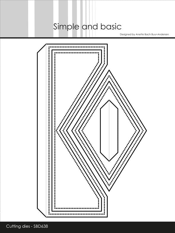 Simple and Basic die "A6 Gatefold and pocket"