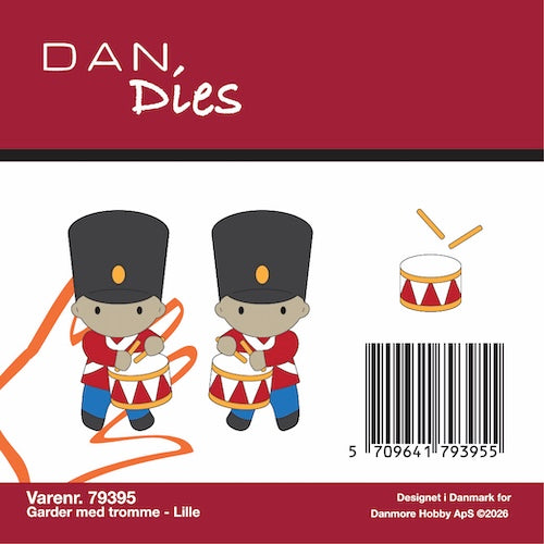 Dan Dies Garder med tromme - Lille
