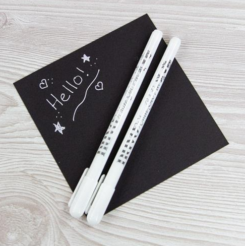 NUVO "2 Pack Of White Gel Pens"
