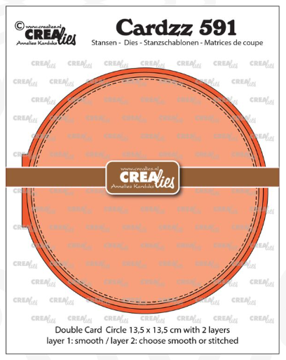 Cardzz dies no. 591, Double card Circle