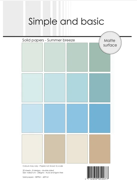 Simple and Basic - Blok A5 - Summer Breeze