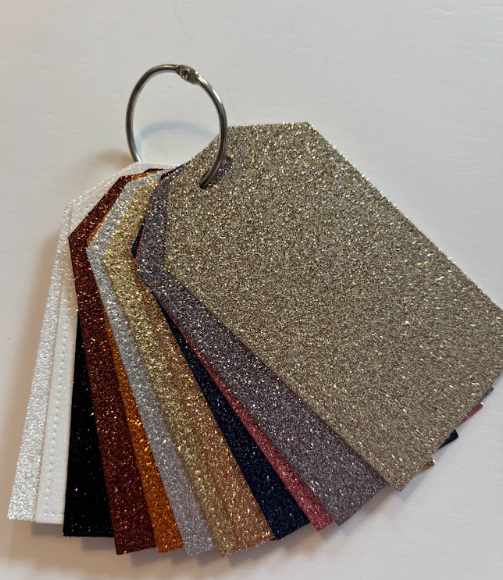 Glitter karton farveprøve