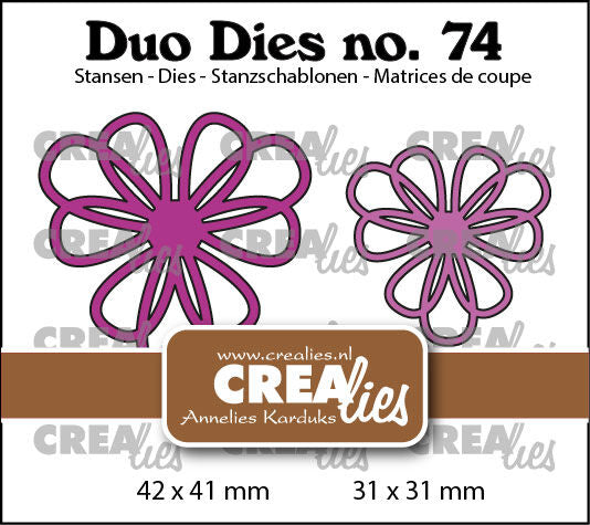 Set of 3 no. 74, Flowers
