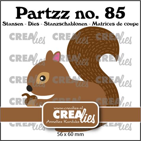 Partzz dies no. 85, Squirrel
