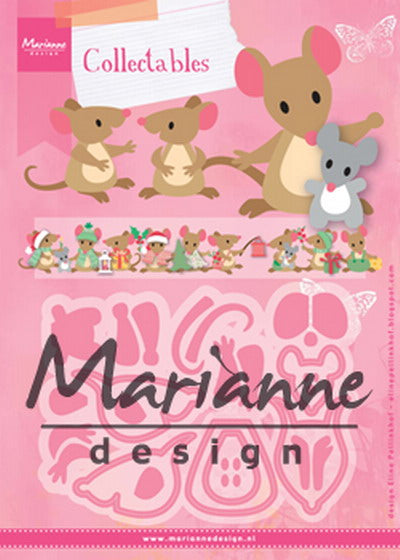 Marianne Design Eline's Mice Family