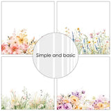 Simpel and Basic Design Papers Floral borders