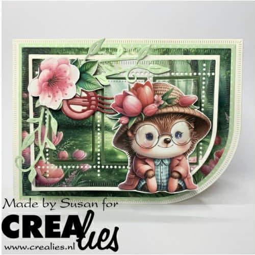 Crealies cutting sheet Spring A