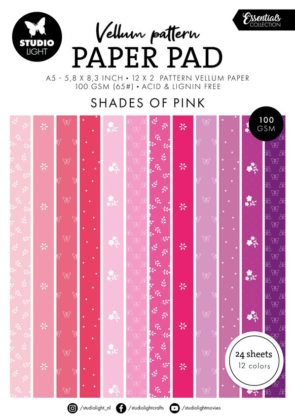 Studio Light Vellum spring pink