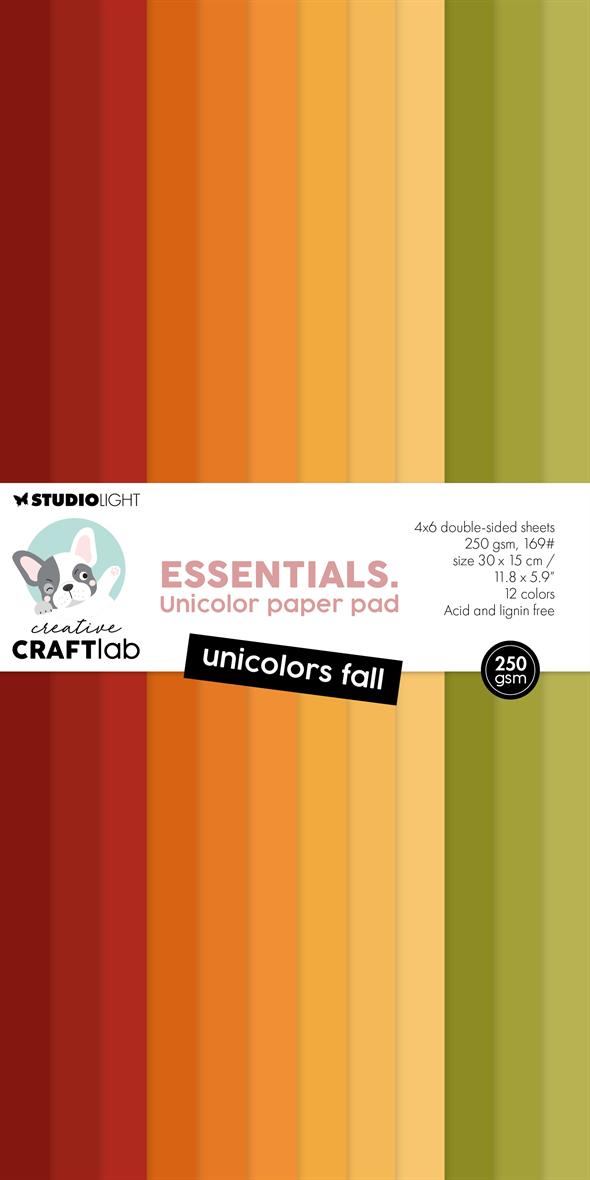 Studio Light Paper Pad "Unicolors fall Essentials"