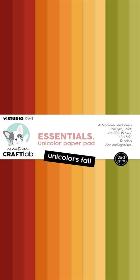 Studio Light Paper Pad "Unicolors fall Essentials"