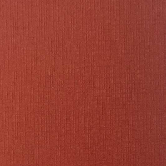 Karton Linnen Teglrød 30,5x30,5cm