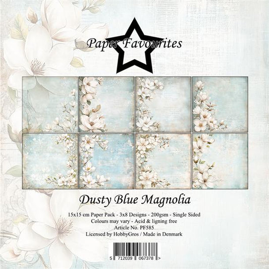 Paper Favourites Paper Pack "Dusty Blue Magnolia"