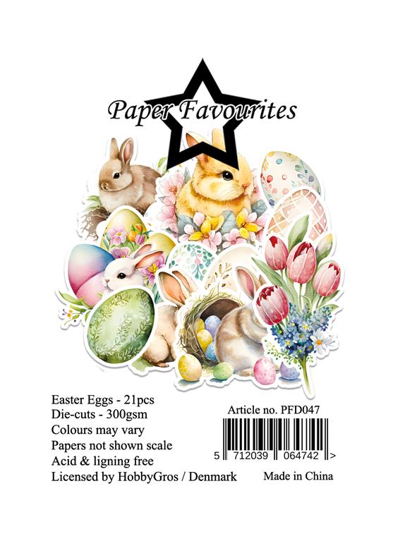 Paper Favourites Die-Cuts "Easter Eggs"