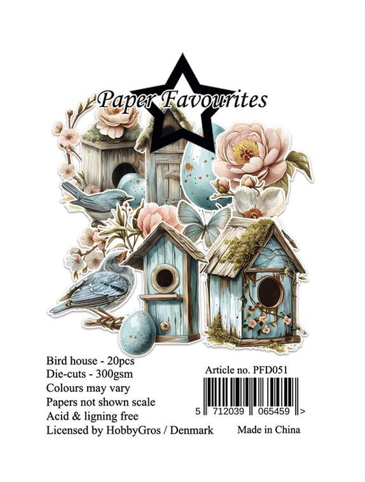 Paper Favourites Die-Cuts "Bird house"