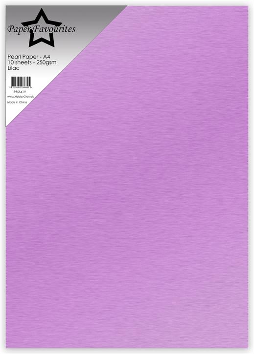 Paper Favourites Pearl Paper "Lilac"