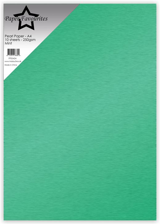 Paper Favourites Pearl Paper "Mint"