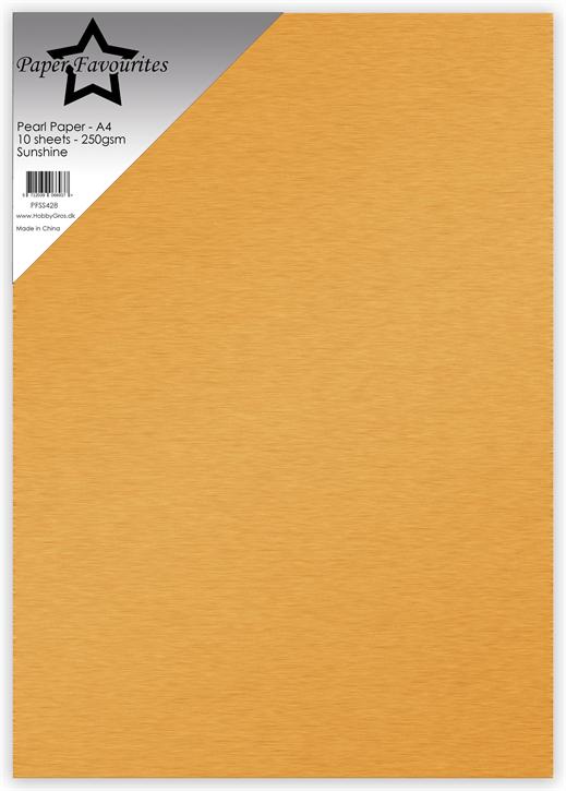 Paper Favourites Pearl Paper "Sunshine"