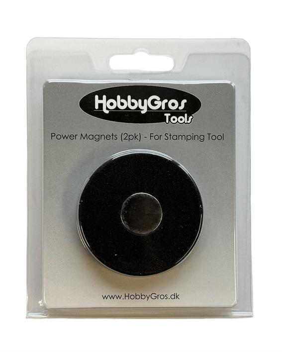 HobbyGros Tools "Power Magnets (2pk) - For Stamping Tool" HGT003