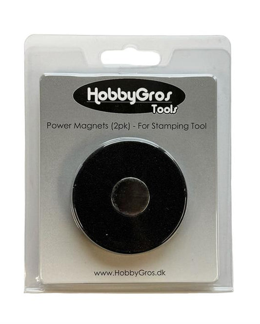 HobbyGros Tools "Power Magnets (2pk) - For Stamping Tool" HGT003