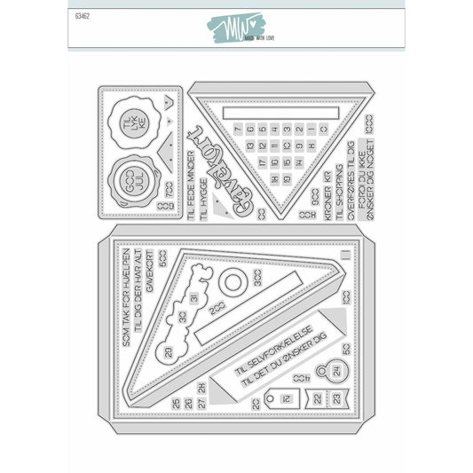Dies Made With Love Envelope box
