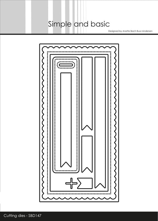 Simple and Basic die "Mini Slimcard"