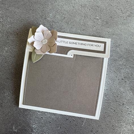 Simple and Basic die "10x10 Envelope w/Snap Closure"