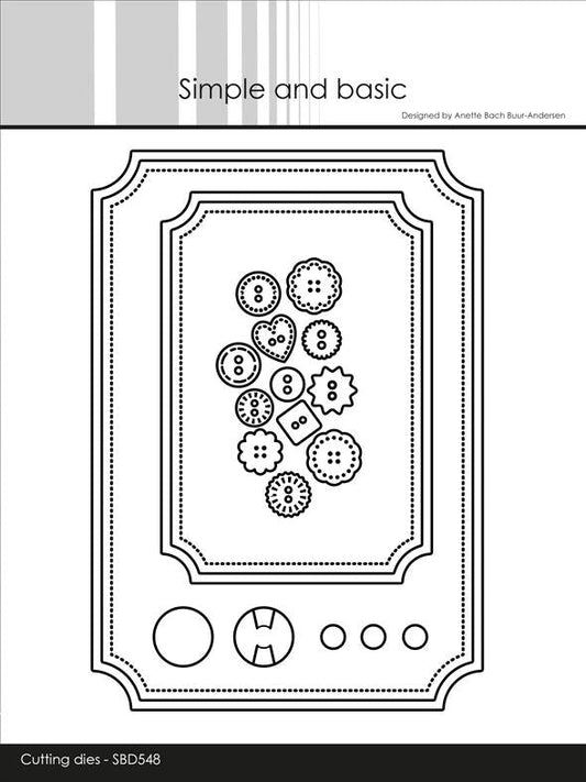 Simple and Basic die "A6/A7 - Reverse rounded corners"