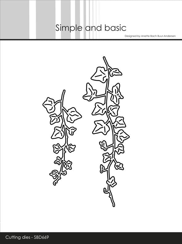 Simple and Basic dies "Ivy vines"