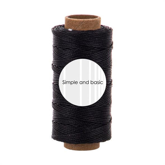 Simple and basic Polyester Thread "Black"