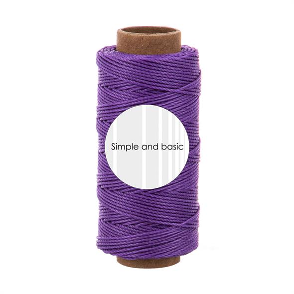 Simple and basic Polyester Thread "Bright purple"