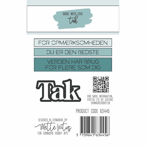 Dies Made With Love Tak & tekster