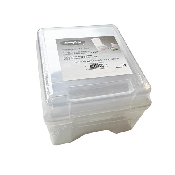 HobbyGros Storage "Case keeper w/6 boxes"