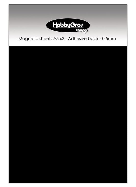 HobbyGros Storage "Magnetic Sheets A5 (2 pcs)"