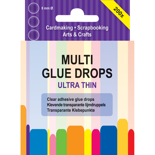 Multi Glue Drops 8mm