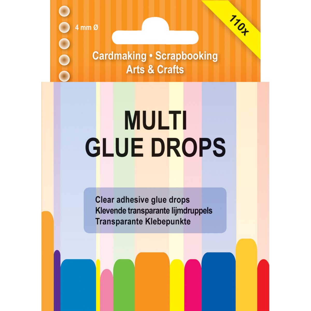 Multi Glue Drops 4mm