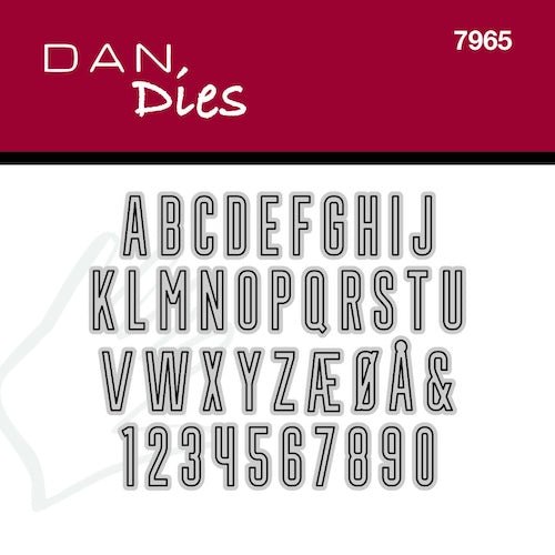 Dies Dan t-shirt alfabet