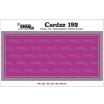 Dies Crealies Cardzz stansen 187