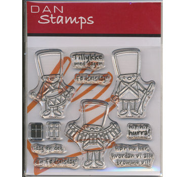 Stempel Dan Stamps Garder Tillykke