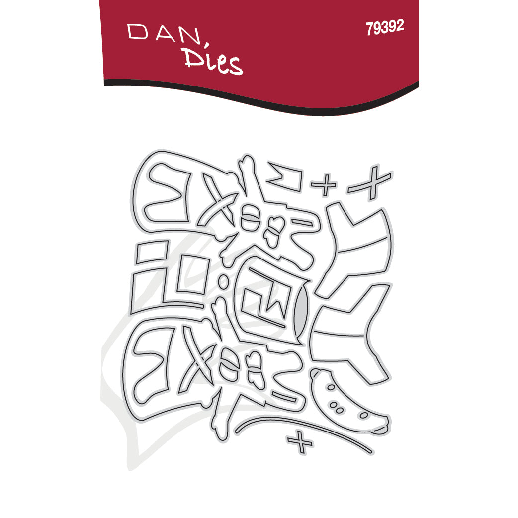 Dan Dies Garder med arme op - Stor