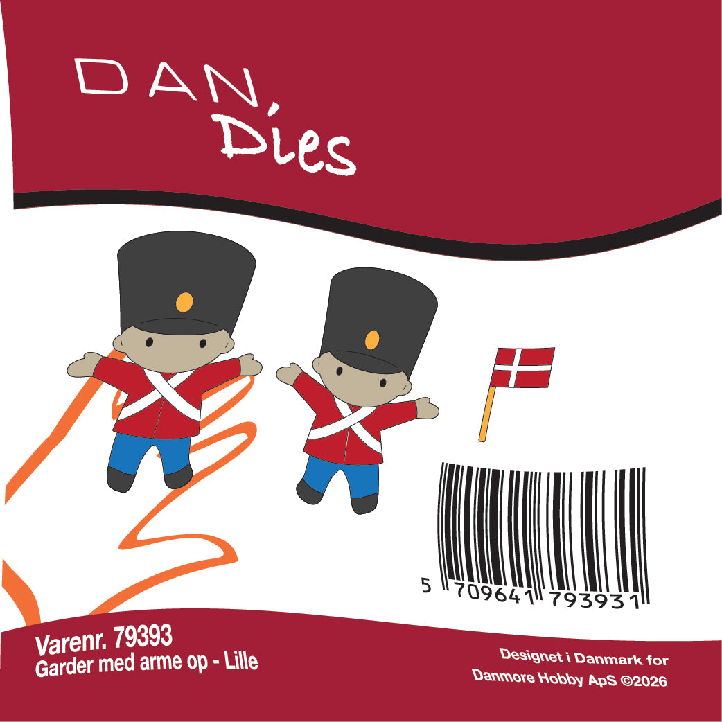Dan Dies Garder med arme op - Lille
