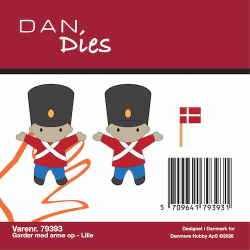 Dan Dies Garder med arme op - Lille