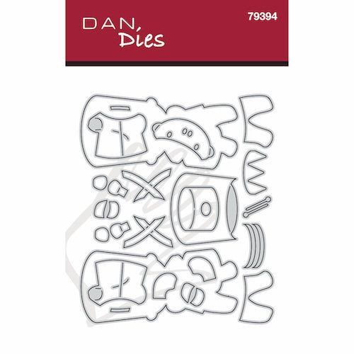 Dan Dies Garder med tromme - Stor