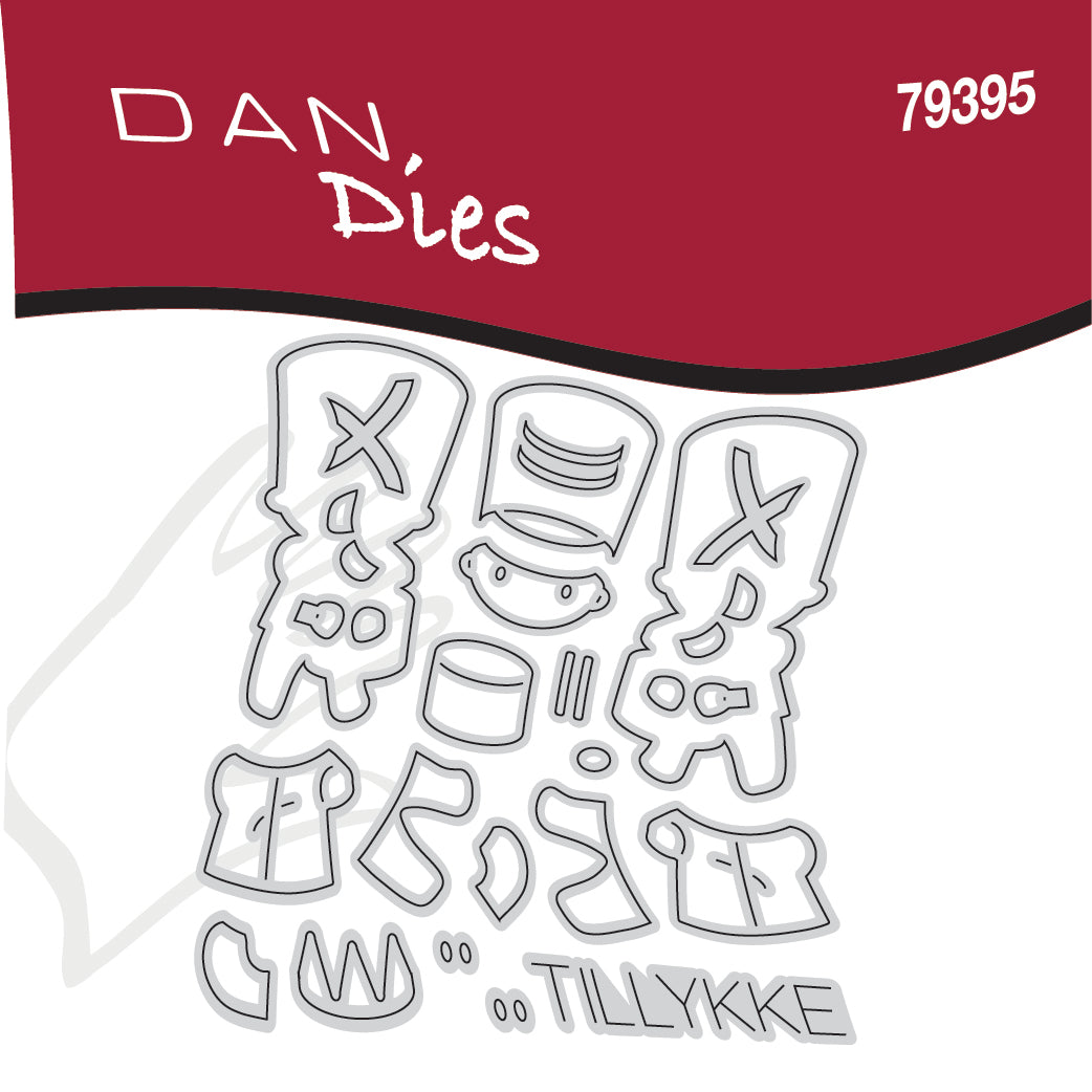 Dan Dies Garder med tromme - Lille