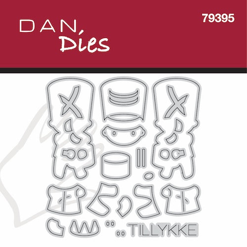 Dan Dies Garder med tromme - Lille