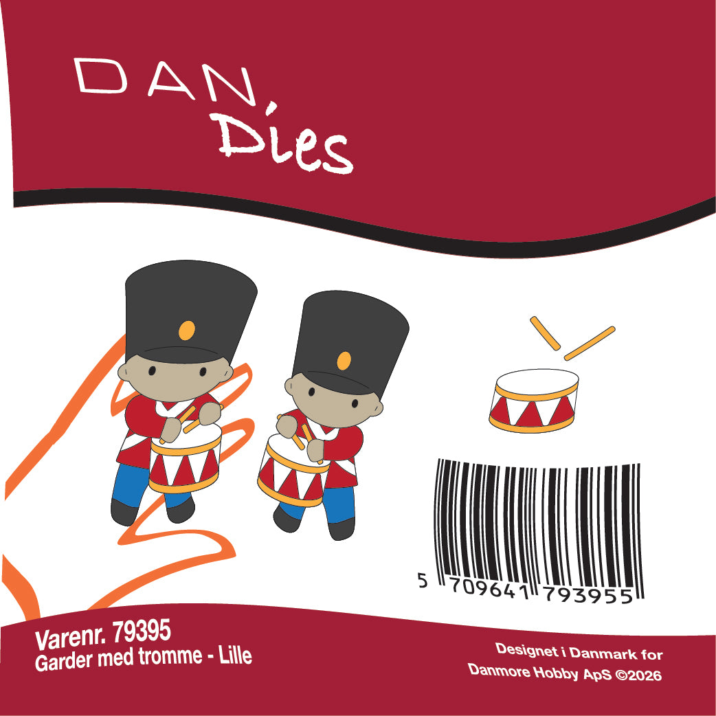 Dan Dies Garder med tromme - Lille