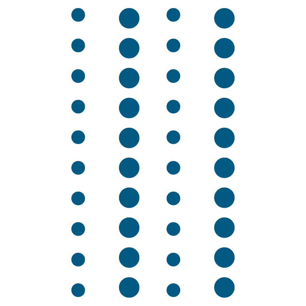 Design5 Enamel Dots - Dark blue sky